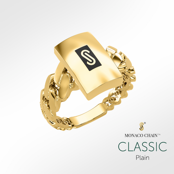 Women's Ring - Monaco Chain CLASSIC Plain