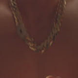 Men's Necklace - Monaco Chain EDGE Baguette Lock
