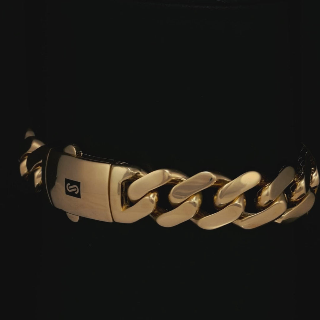 Women's Bracelet - Monaco Chain CLASSIC Baguette Lock