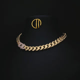 <tc>Collar de hombre - Monaco Chain CLASSIC Pavé Lock</tc>