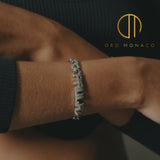 Monaco Chain - Personalized ID Bracelet (9.5 mm)