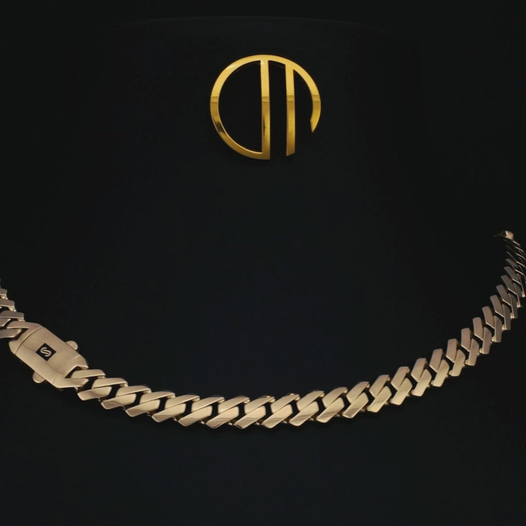 Monaco Chain Edge Men's Necklaces