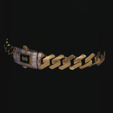 Pulsera de mujer - Monaco Chain EDGE Baguette Lock