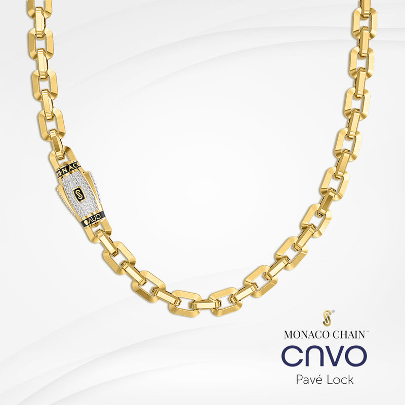 <tc>Collar/Gargantilla para Mujer -Monaco Chain CAVO Pavé Lock</tc>