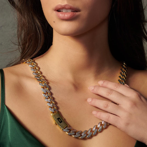 <tc>Collar/Gargantilla De Mujer -Monaco Chain CLASSIC Diamond Cut</tc>