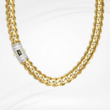 Collar/Gargantilla De Mujer - Monaco Chain CLASSIC Baguette Lock