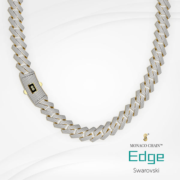 Collar de hombre -Monaco Chain EDGE Swarovski