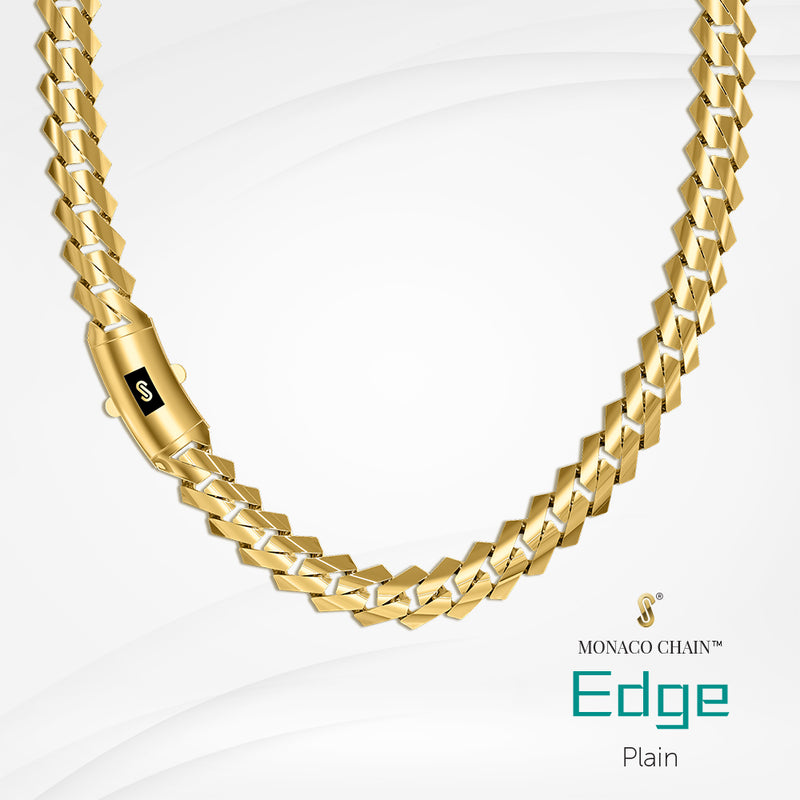 <tc>Collar de Hombre - Monaco Chain EDGE Plain</tc>
