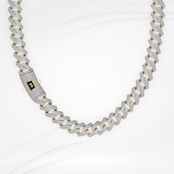 Women's Necklace/Choker - Monaco Chain EDGE Swarovski