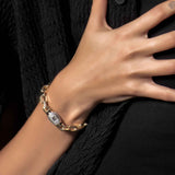 Women's Bracelet - Monaco Chain CAVO Pavé Lock