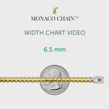 <tc>Collar/Gargantilla para Mujer -Monaco Chain EDGE Pavé Lock</tc>